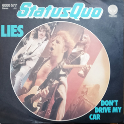 Status Quo Lies Vinyl 7" USED