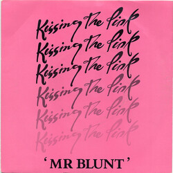 Kissing The Pink Mr Blunt VINYL 7" USED
