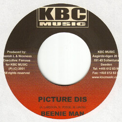 Beenie Man / Famous (5) Picture Dis / Gone Pon Top USED VINYL 7INCH 45 RPM