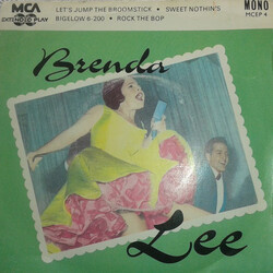 Brenda Lee Let's Jump The Broomstick USED VINYL 7INCH 45 RPM EP MONO