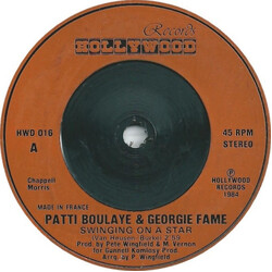 Patti Boulaye / Georgie Fame Swinging On A Star / I Feel Like Loving You Vinyl 7" USED