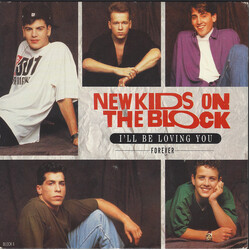 New Kids On The Block I'll Be Loving You (Forever) USED VINYL 7INCH 45 RPM SINGLE STEREO