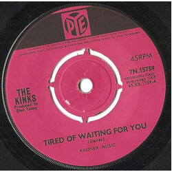 The Kinks Tired Of Waiting For You USED VINYL 7INCH 45 RPM SINGLE