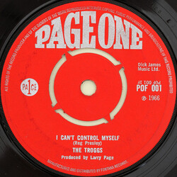The Troggs I Can't Control Myself  VINYL 7" USED