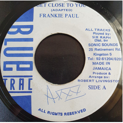 Frankie Paul Get Close To You Vinyl 7" USED