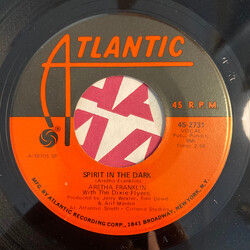 Aretha Franklin / The Dixie Flyers Spirit In The Dark VINYL 7" USED