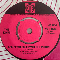 The Kinks Dedicated Follower Of Fashion USED VINYL 7INCH 45 RPM SINGLE