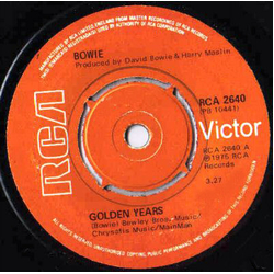 David Bowie Golden Years Vinyl 7" USED