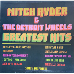 Mitch Ryder & The Detroit Wheels Greatest Hits Vinyl LP USED