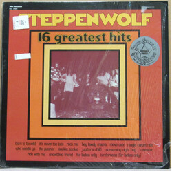 Steppenwolf 16 Greatest Hits Vinyl LP USED