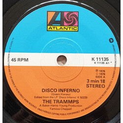 The Trammps Disco Inferno / That's Where The Happy People Go USED VINYL 7INCH SINGLE