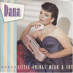 Dana (9) Little Things Mean A Lot USED VINYL 7INCH 45 RPM SINGLE