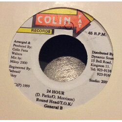 Round Head / T.O.K. / General B 24 Hour USED VINYL 7INCH