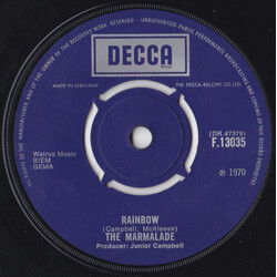 The Marmalade Rainbow USED VINYL 7INCH SINGLE 45 RPM