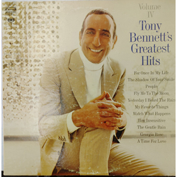 Tony Bennett Tony Bennett's Greatest Hits Volume IV Vinyl LP USED