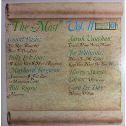Count Basie / Sarah Vaughan / Joe Williams / Maynard Ferguson / Harry Edison / Bill Russo / Cora Lee Day The Most Vol. II Vinyl LP USED