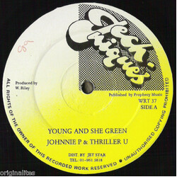 Johnny P / Thriller U Young And She Green USED VINYL 12INCH SINGLE