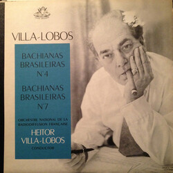Heitor Villa-Lobos / Orchestre National De France Bachianas Brasileiras, Nos. 4, 7 Vinyl LP USED