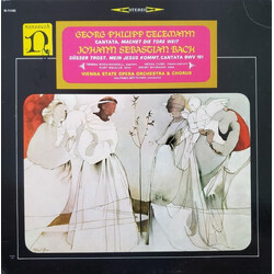 Georg Philipp Telemann / Johann Sebastian Bach Cantatas Vinyl LP USED