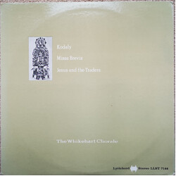Whikehart Chorale Kodaly: Missa Brevis/  Jesus And The Traders Vinyl LP USED