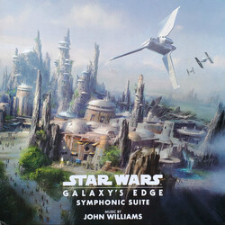 John Williams (4) Star Wars: Galaxy's Edge Symphonic Suite USED VINYL 12INCH 33 S RPM SINGLE PICTURE DISC
