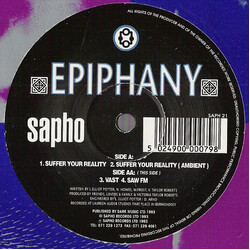Epiphany Suffer Your Reality VINYL 12" USED
