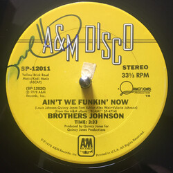 Brothers Johnson Ain't We Funkin' Now USED VINYL 12INCH 33 S RPM