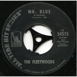 The Fleetwoods Mr. Blue / Come Softly To Me USED VINYL 7INCH 45 RPM REISSUE