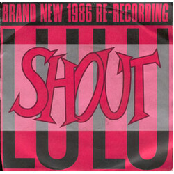 Lulu Shout (Brand New 1986 Re-Recording) USED VINYL 7INCH 45 RPM SINGLE