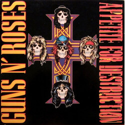Guns N' Roses Appetite For Destruction Vinyl LP USED