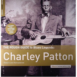 Charley Patton The Rough Guide To Blues Legends: Charley Patton - Reborn And Remastered Vinyl LP USED