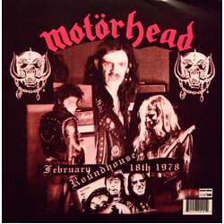 Motörhead Roundhouse - February 18th 1978 Vinyl LP USED