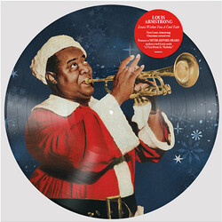 Louis Armstrong Louis Wishes You A Cool Yule Vinyl LP USED