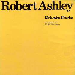 Robert Ashley Private Parts Vinyl LP USED