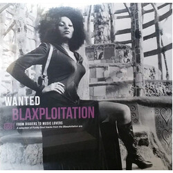 Various Wanted Blaxploitation Vinyl LP USED
