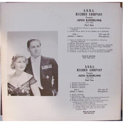 Jussi Björling / Donald Dickson / Anna-Lisa Björling / Frederick Schauwecker A.N.N.A. Record Company Presents Jussi Bjoerling Vinyl LP USED