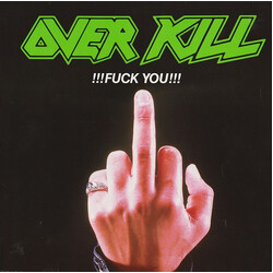 Overkill !!!Fuck You!!! USED VINYL 12INCH 33 S RPM EP