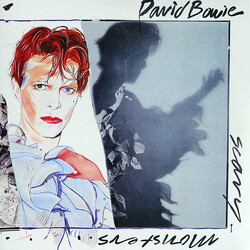 David Bowie Scary Monsters Vinyl LP USED