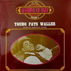 Fats Waller Archive Of Jazz Volume 8 - Young Fats Waller Vinyl LP USED