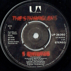 The Stranglers 5 Minutes USED VINYL 7INCH 45 RPM SINGLE