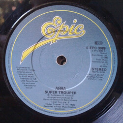 ABBA Super Trouper USED VINYL 7INCH SINGLE 45 RPM