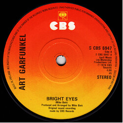 Art Garfunkel Bright Eyes USED VINYL 7INCH 45 RPM SINGLE STEREO