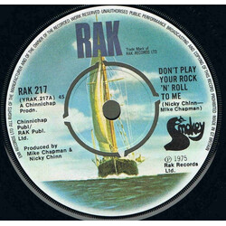 Smokie Don't Play Your Rock 'N' Roll To Me USED VINYL 7INCH 45 RPM SINGLE