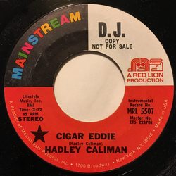 Hadley Caliman Cigar Eddie / Longing Vinyl 7" USED