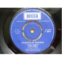Tom Jones Daughter Of Darkness Vinyl 7" USED