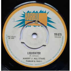 Harry J. All Stars / Glen And Dave Liquidator / La La Always Stay USED VINYL 7INCH 45 RPM