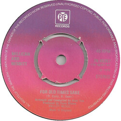 Millican & Nesbitt For Old Times Sake Vinyl 7" USED