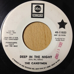 The Candymen Deep In The Night / Stone Blues Man Vinyl 7" USED