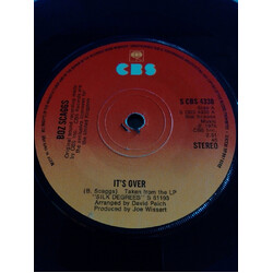 Boz Scaggs It's Over Vinyl 7" USED