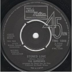 The Supremes Stoned Love / Nathan Jones USED VINYL 7INCH 45 RPM SINGLE